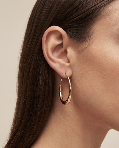 Naia earrings medium