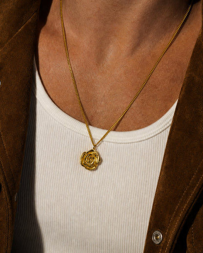 Rose necklace