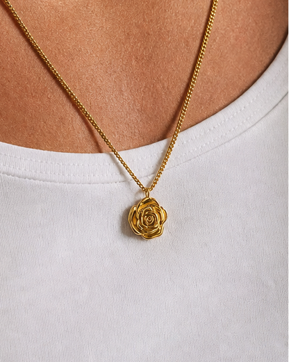 Rose necklace