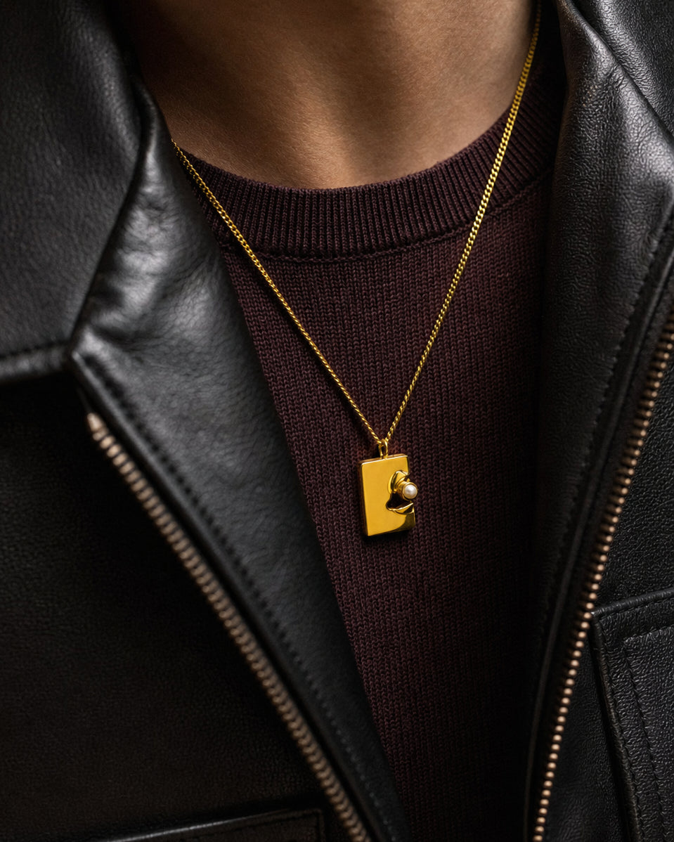 Strata necklace